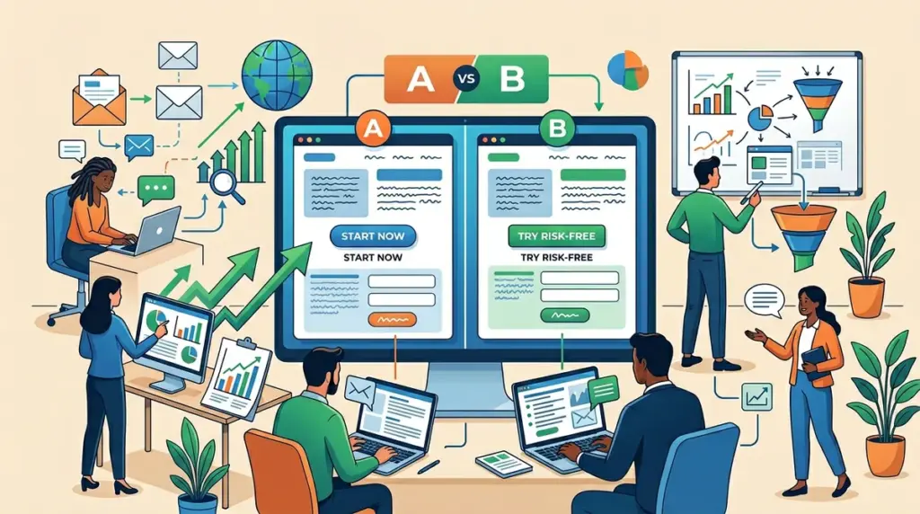A/B Testing Ideas for Homepages, CTAs, and Forms