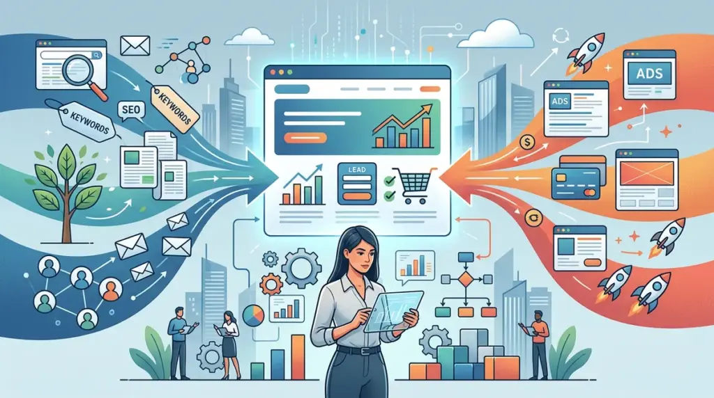 How to Build High-Converting Landing Pages for Paid and Organic Traffic