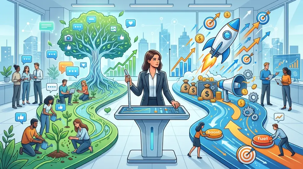 Organic Social vs Paid Social: When to Use Each