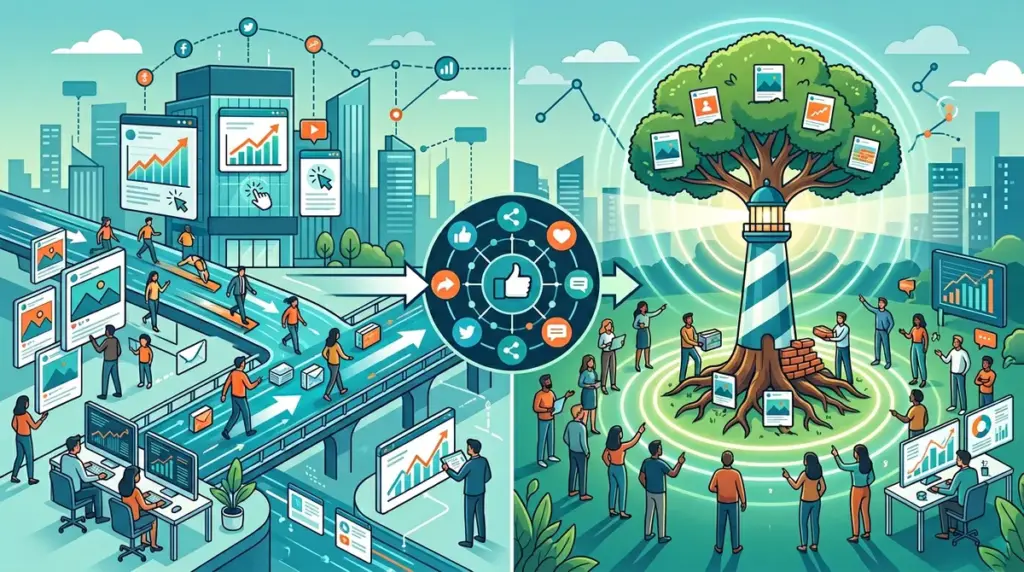 Social Media Marketing for Traffic vs Brand: Know the Difference